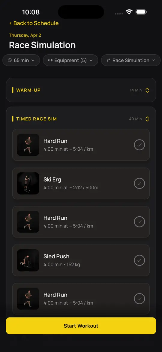 Your Training Plan